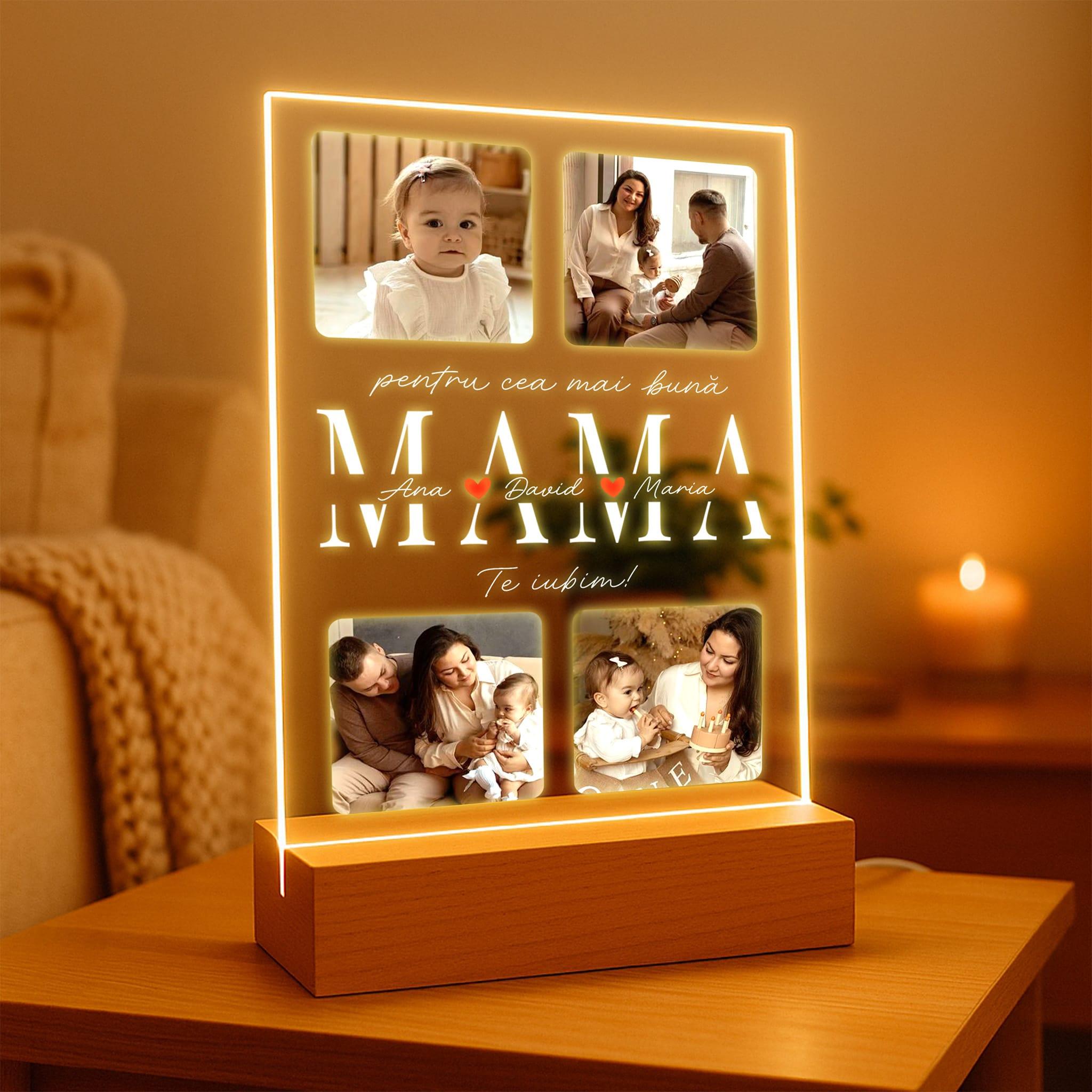 Tablou LED - detaliu