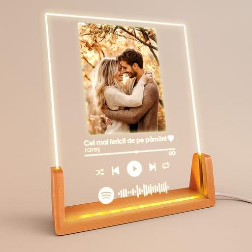 Tablou Spotify LED