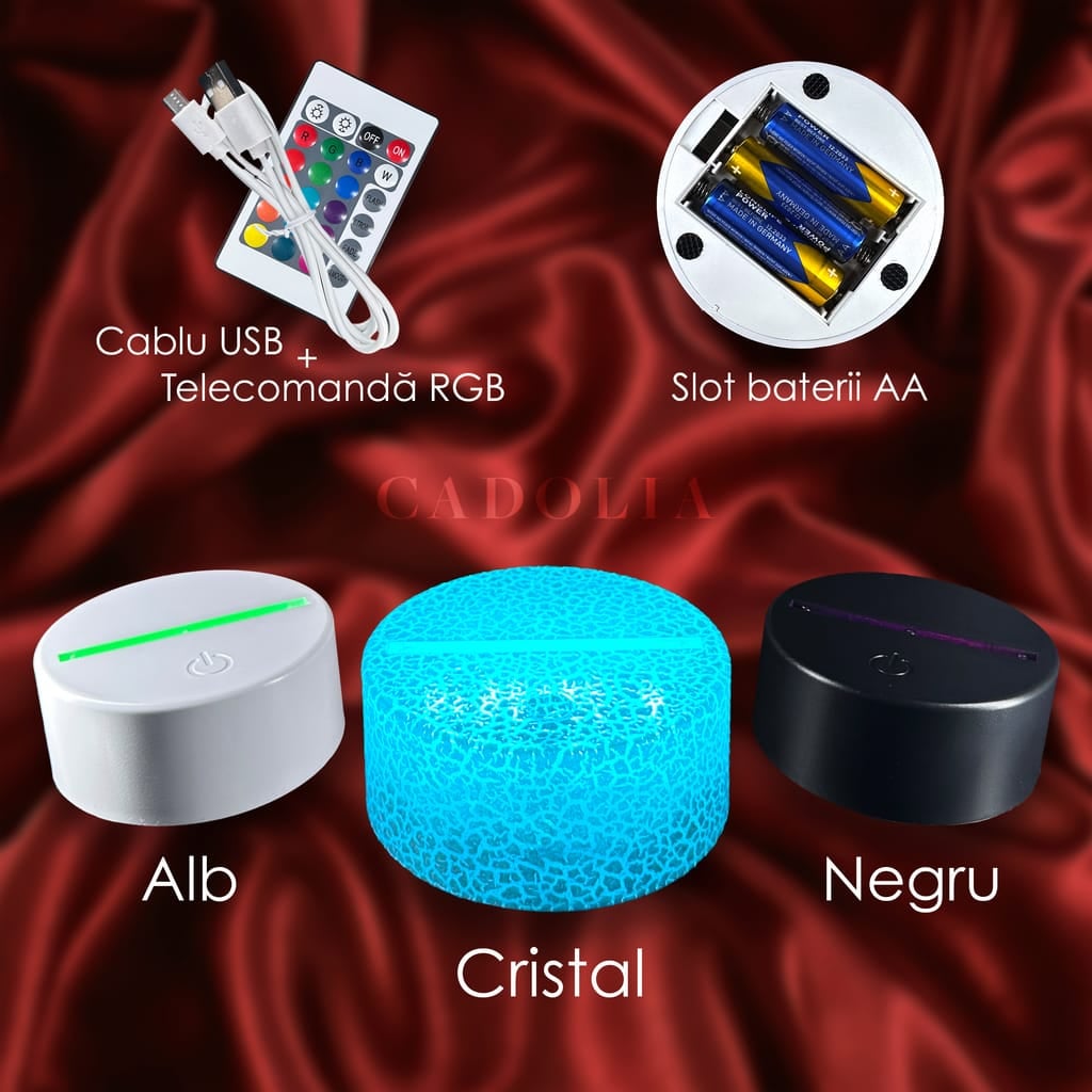 Lampa LED personalizata