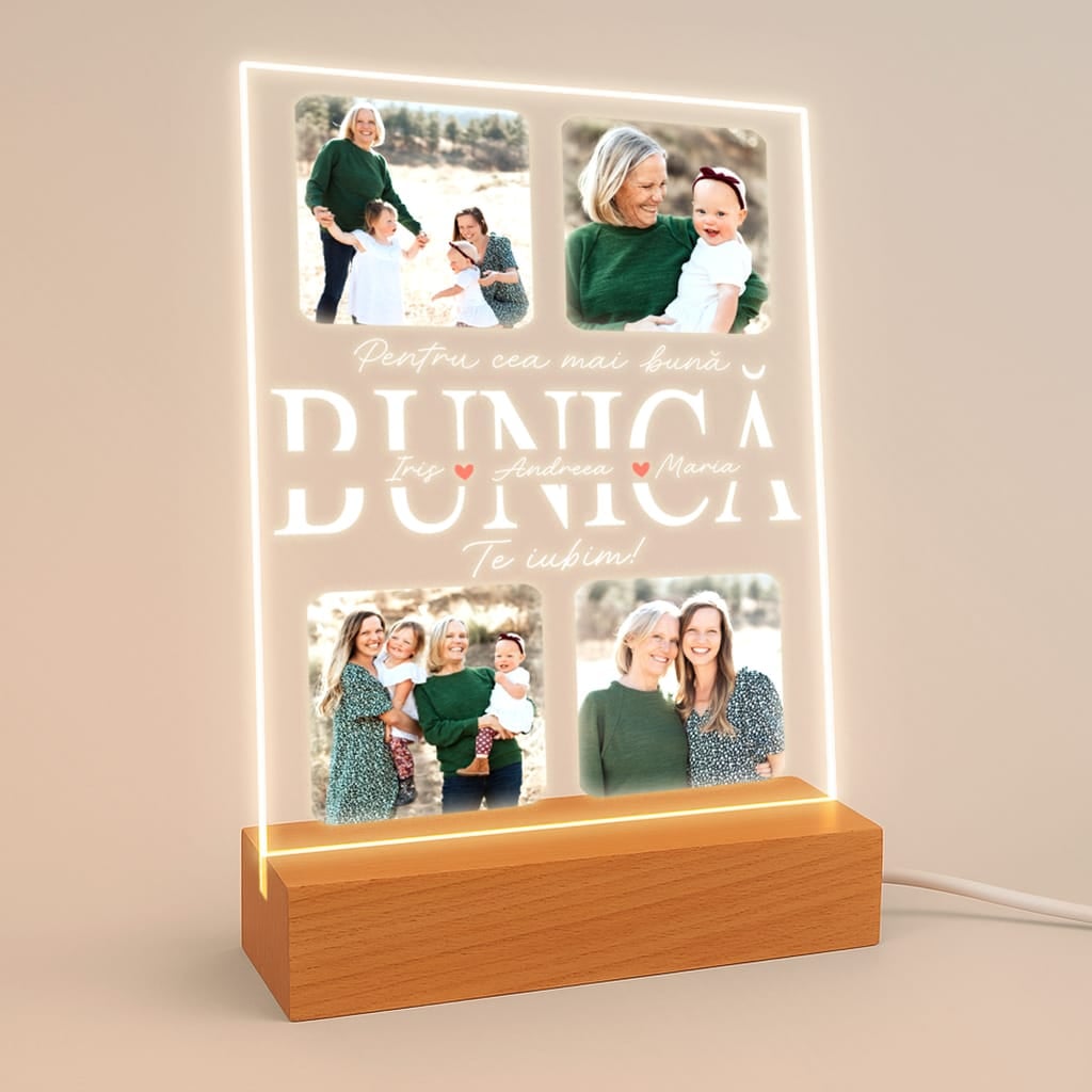 Tablou LED "Bunica"