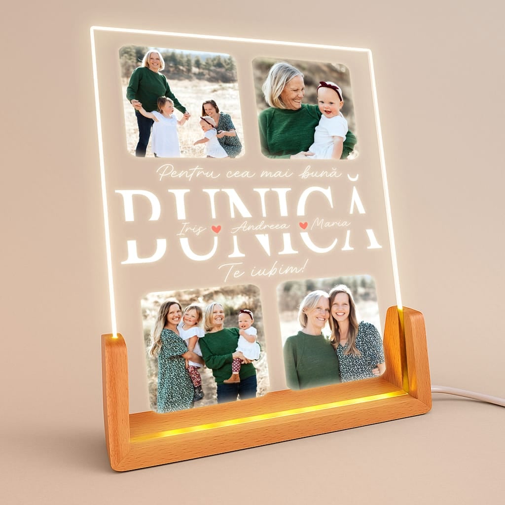 Tablou LED "Bunica"