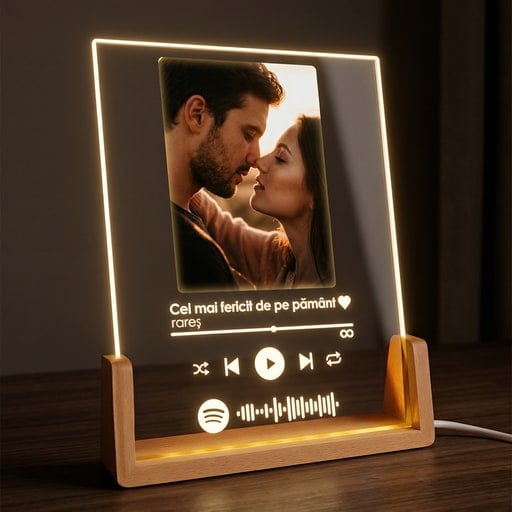 Tablou Spotify LED