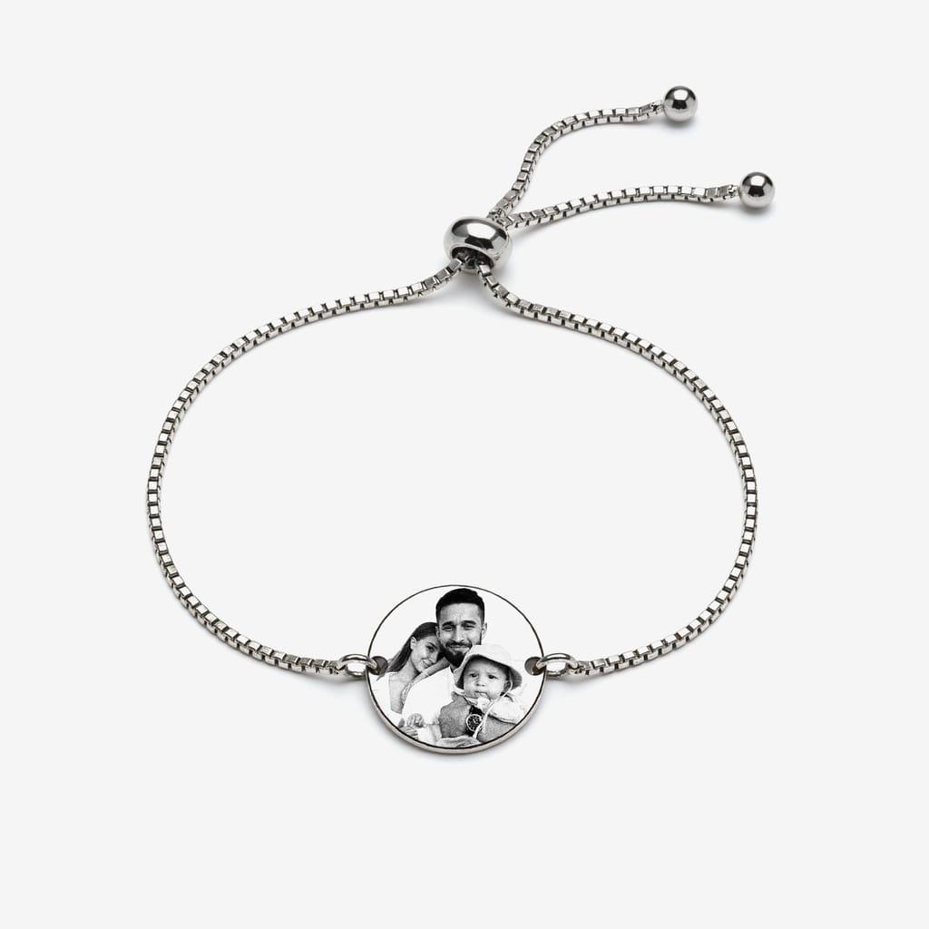 Bratara Luna cu poza gravata