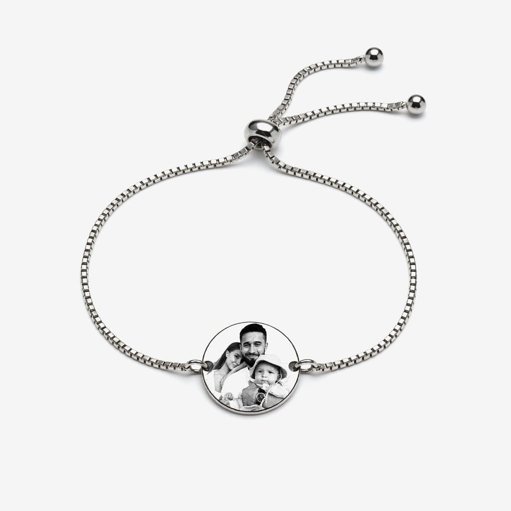 Bratara Luna cu poza gravata