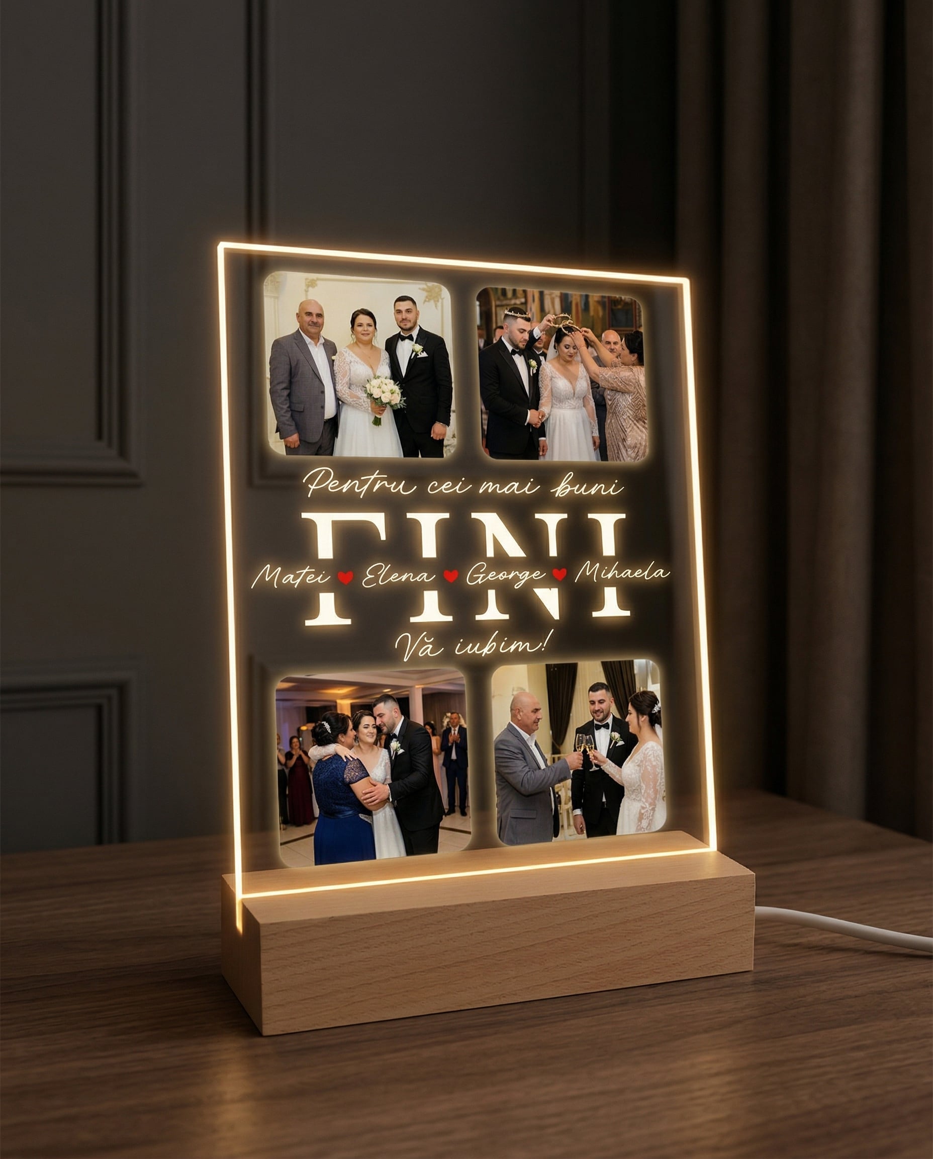 Tablou LED "Fini"