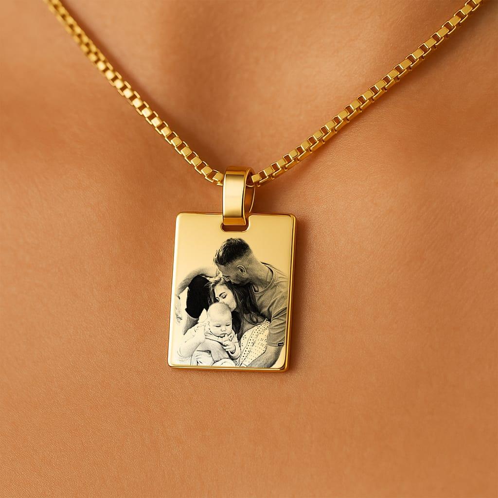 Lantisor Nova gravat cu poza