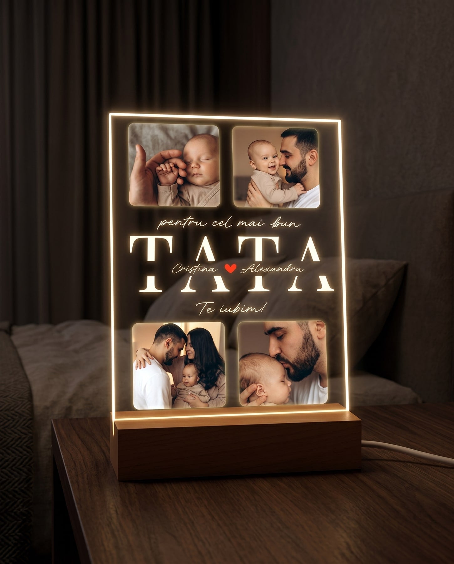 Tablou LED "Tata"
