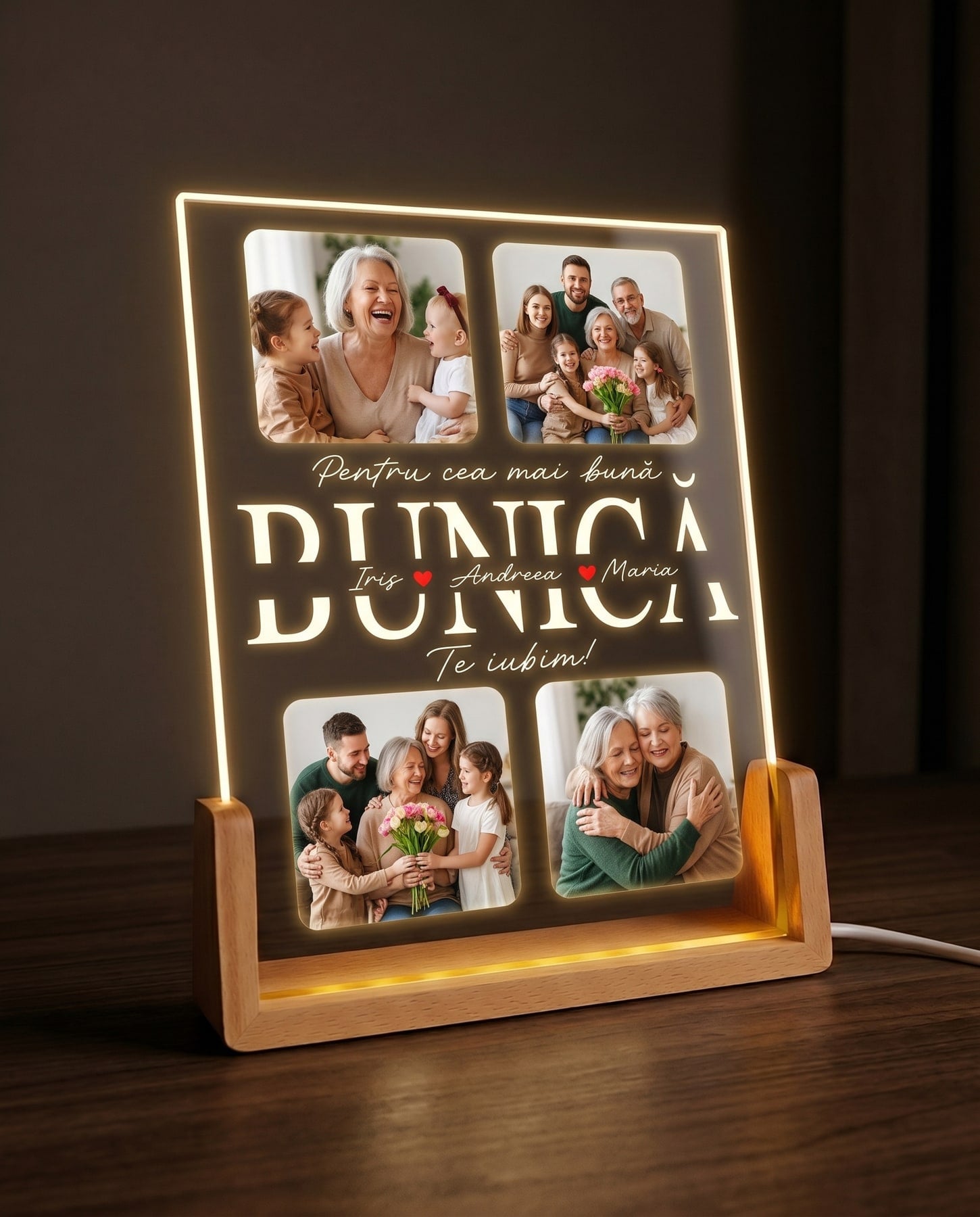 Tablou LED "Bunica"