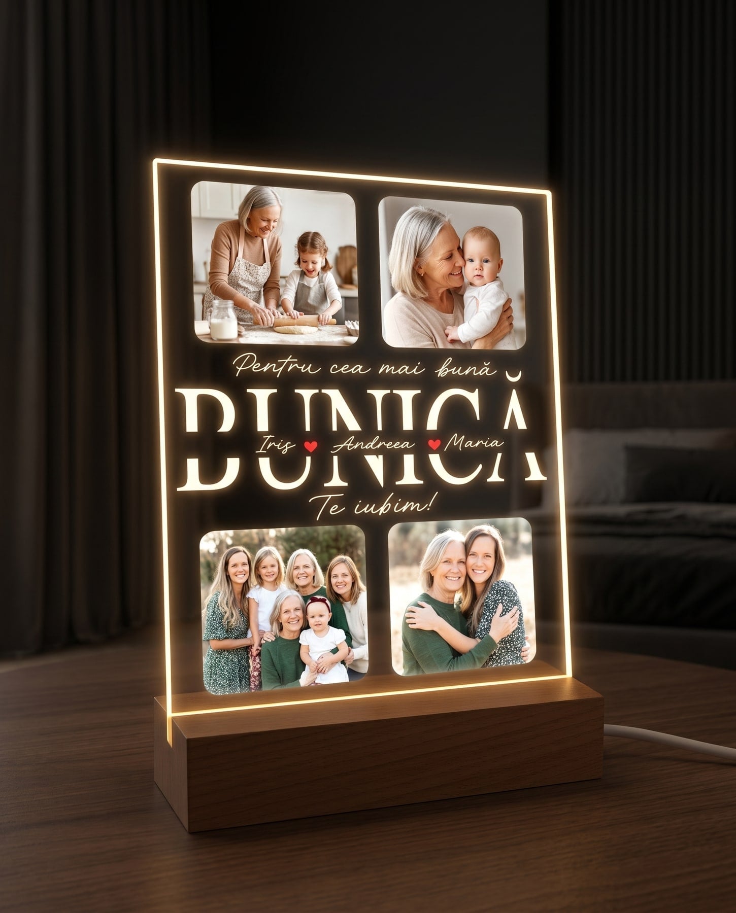 Tablou LED "Bunica"