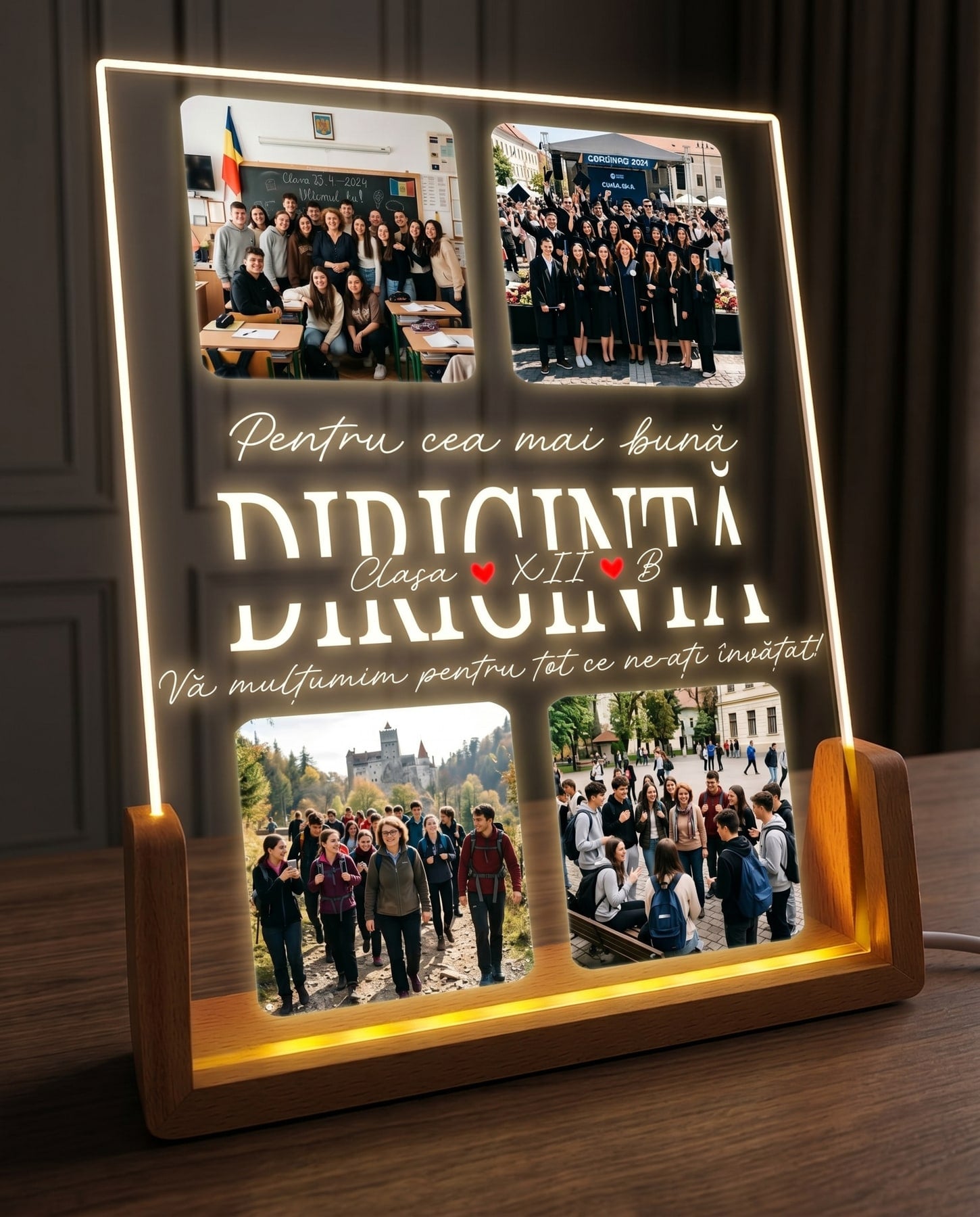 Tablou LED "Diriginta"